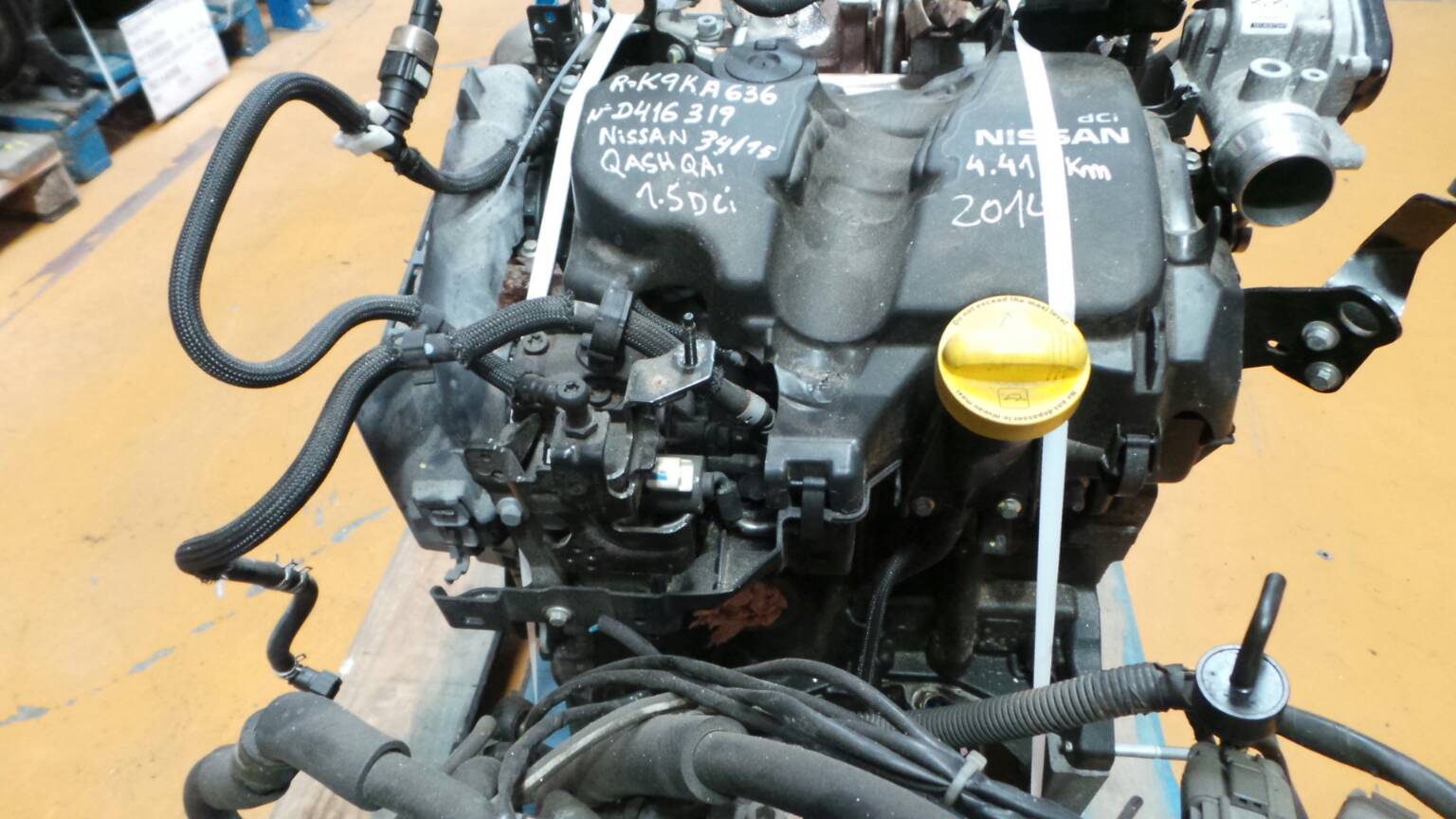 Moteur complet NISSAN Qashqai II (J11) Imagem-5