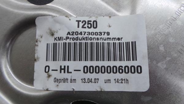 Fensterheber hinten links MERCEDES-BENZ Classe C (W204) Imagem-7