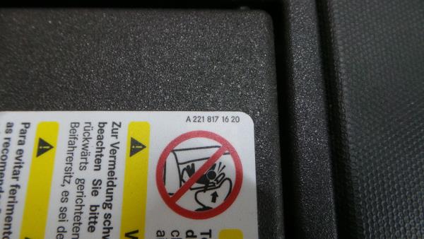 Right Sun Visor MERCEDES-BENZ Classe C (W204) Imagem-5