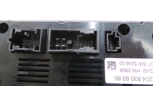 Commande chauffage MERCEDES-BENZ Classe C (W204) Imagem-4