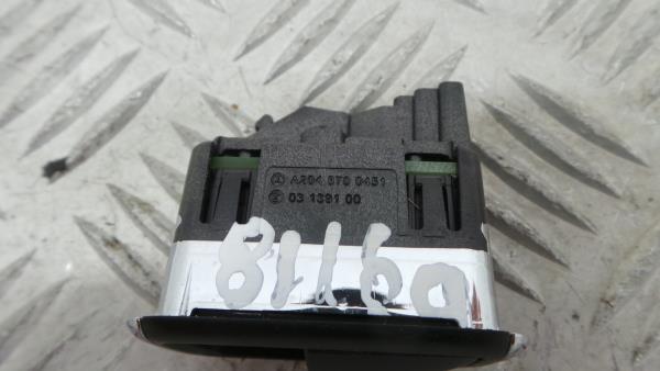 Commande / interrupteur lève-vitre Arrière Droite MERCEDES-BENZ Classe C (W204) Imagem-5