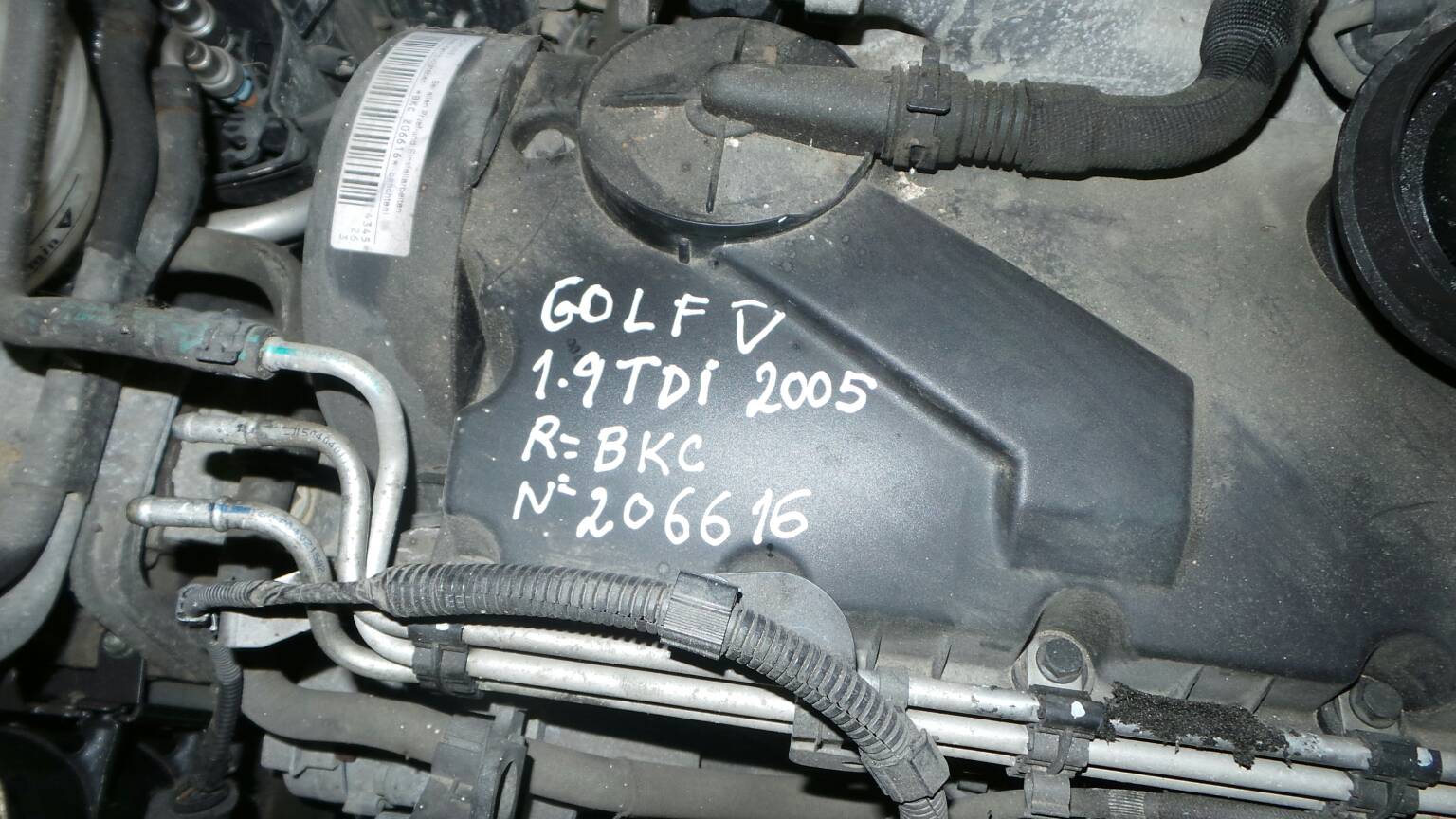 Moteur complet VOLKSWAGEN Golf V (1K1) Imagem-0