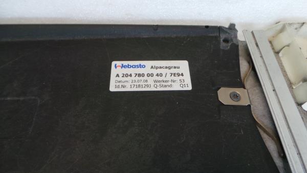 Schiebedach MERCEDES-BENZ Classe C (W204) Imagem-4