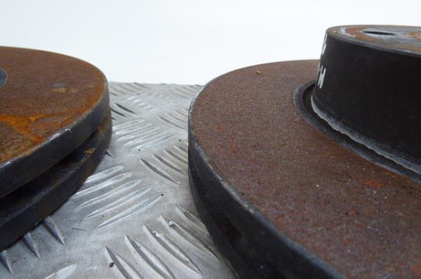 Right front brake disc MERCEDES-BENZ Classe C (W204) Imagem-1