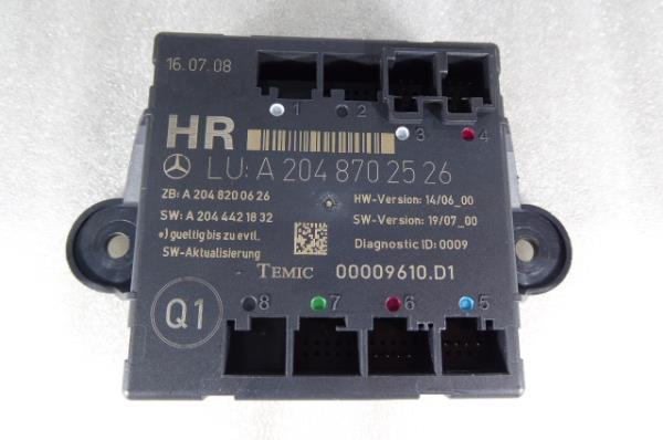 Steuergerät Tür vorne rechts MERCEDES-BENZ Classe C (W204) Imagem-1