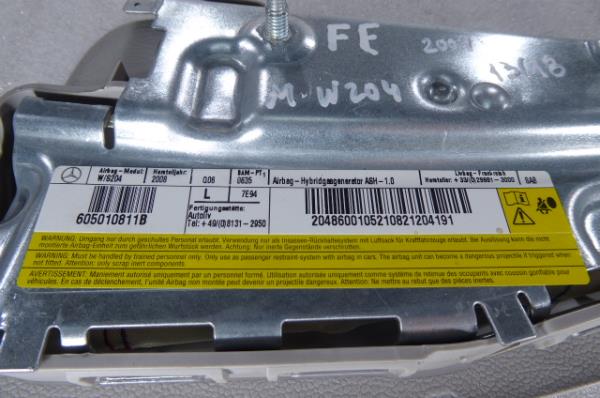 Airbag Izquierdo MERCEDES-BENZ Classe C (W204) Imagem-4