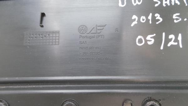 Rivestimento porta anteriore destra VOLKSWAGEN Sharan (7N) Imagem-4