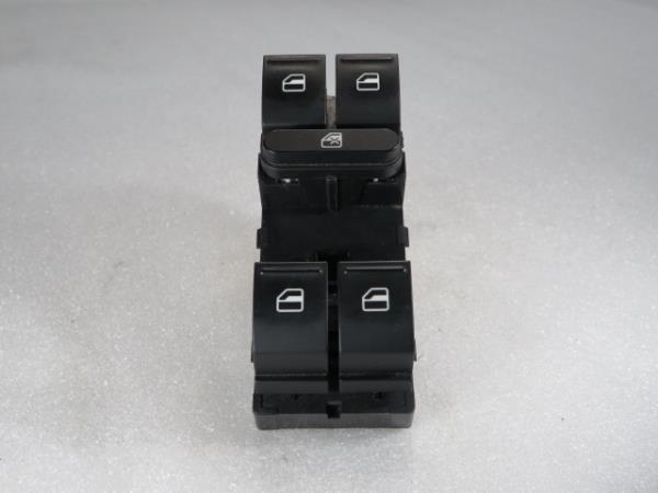 Comando / botão / interruptor vidros frente esquerdo SKODA Superb II Break (3T5)