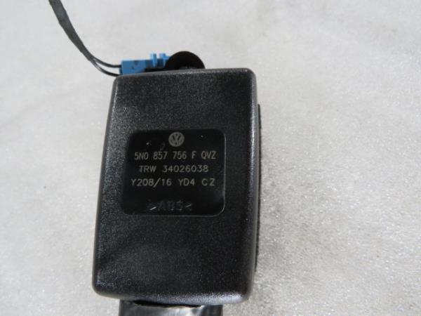 Cintura Pretensionatore anteriore destra VOLKSWAGEN Sharan (7N) Imagem-4