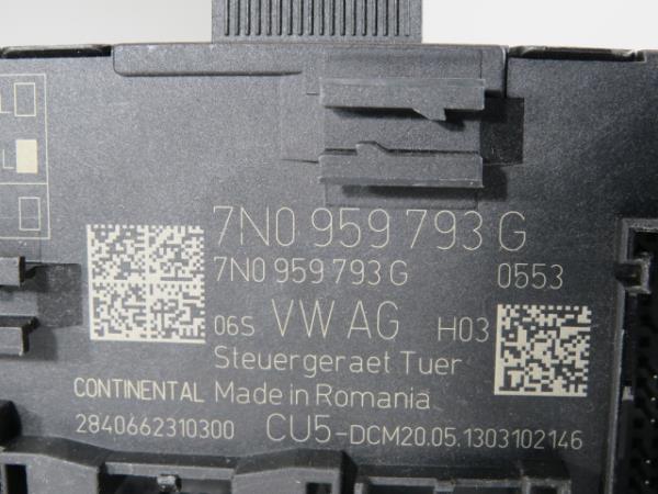Módulo puerta Frente Derecho VOLKSWAGEN Sharan (7N) Imagem-1