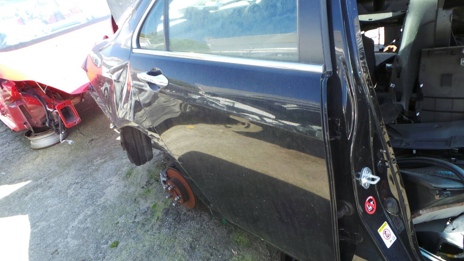 Porte arrière Droite HONDA Accord VII Sedan (CL_, CN_) Imagem-2