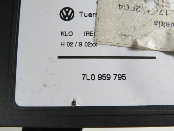 Fensterhebermotor hinten links PORSCHE Cayenne (9PA) Imagem-1