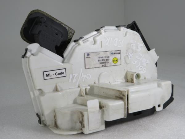 Front Right Door Lock VOLKSWAGEN Golf Sportsvan (AM1)