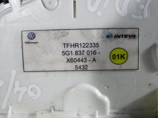 Front Right Door Lock VOLKSWAGEN Golf Sportsvan (AM1) Imagem-3