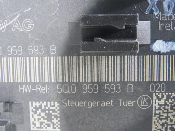 Module porte avant Droite VOLKSWAGEN Golf Sportsvan (AM1) Imagem-2