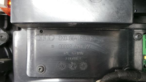 Center console  AUDI A4 Avant (8K5, B8) Imagem-5