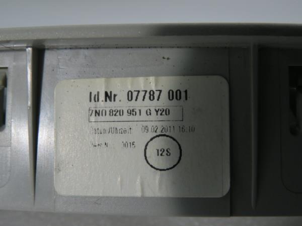 Difusor / salida de aire VOLKSWAGEN Sharan (7N) Imagem-3
