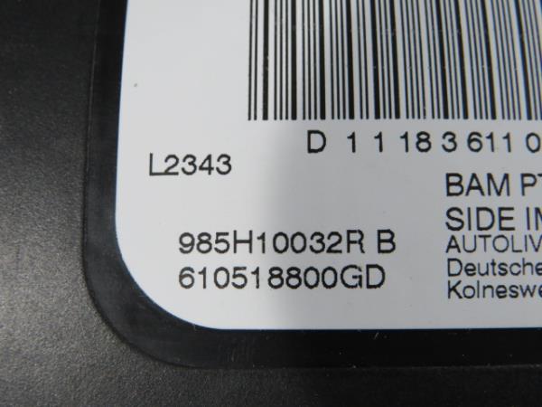 Left Seat Airbag RENAULT Scénic III (JZ0/1_) Imagem-1