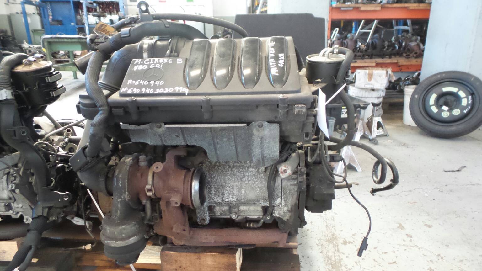 Motore completo MERCEDES-BENZ Classe B (W245) Imagem-3