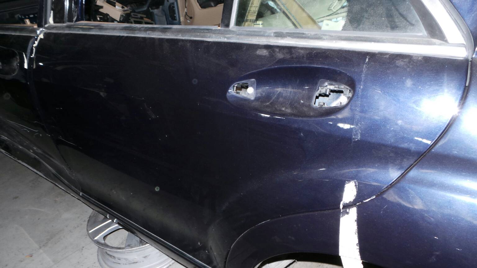 Porta trás esquerda MERCEDES-BENZ Classe S (W221) Imagem-2