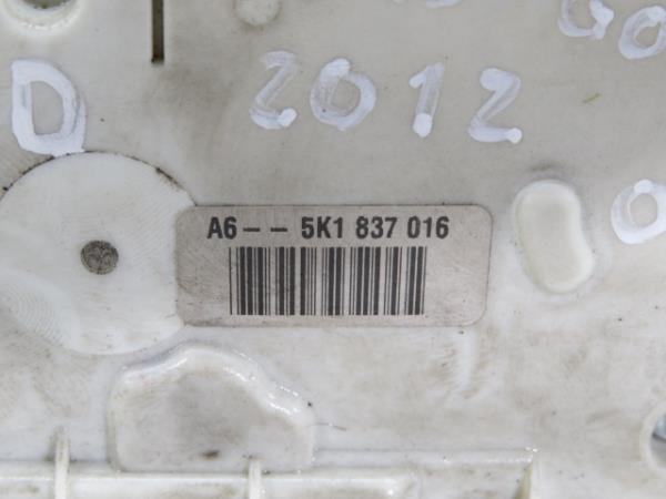 Front Right Door Lock VOLKSWAGEN Golf VI (5K1) Imagem-5