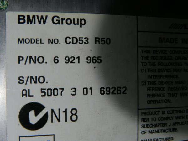 Radio / Autoradio MINI Mini (R50, R53) Imagem-3