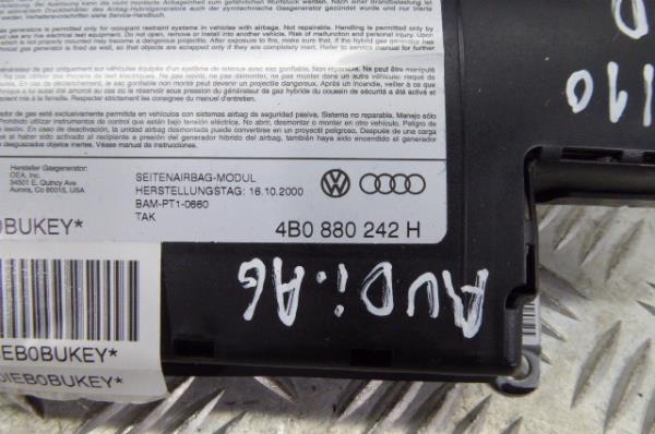 Airbag banco direito AUDI Allroad (4BH, C5) Imagem-3