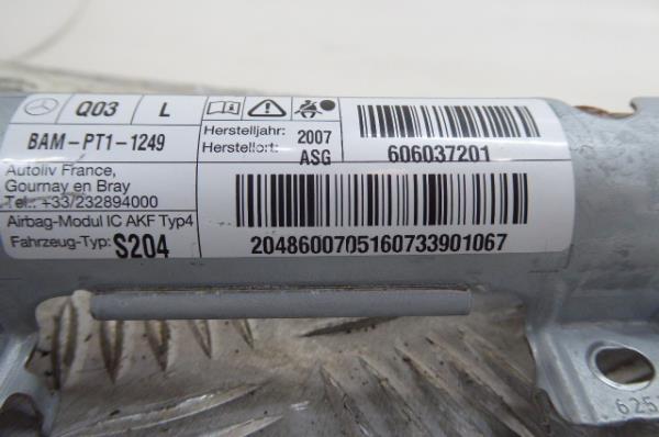 Airbag cortina esquerdo MERCEDES-BENZ Classe C Carrinha (S204) Imagem-5