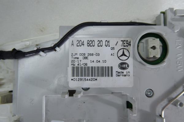 Innenleuchte Vorne MERCEDES-BENZ Classe C (W204) Imagem-5