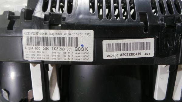 Instrumentenkombination  MERCEDES-BENZ Classe C (W204) Imagem-4