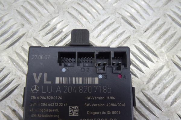 Steuergerät Tür vorne rechts MERCEDES-BENZ Classe C (W204) Imagem-3