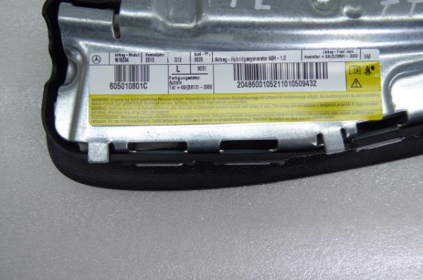 Left Seat Airbag MERCEDES-BENZ Classe C (W204) Imagem-4