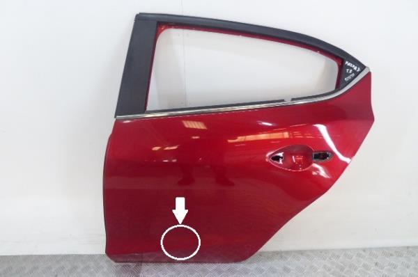 Porta trás esquerda MAZDA 3 Sedan (BM)