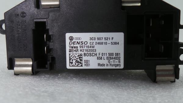 Resistencia calefacción VOLKSWAGEN Sharan (7N) Imagem-6