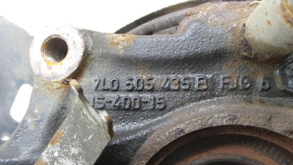 Achsschenkel hinten links PORSCHE Cayenne (9PA) Imagem-5