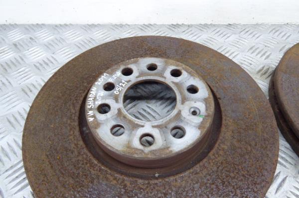 Disco freno anteriore destro VOLKSWAGEN Sharan (7N) Imagem-1