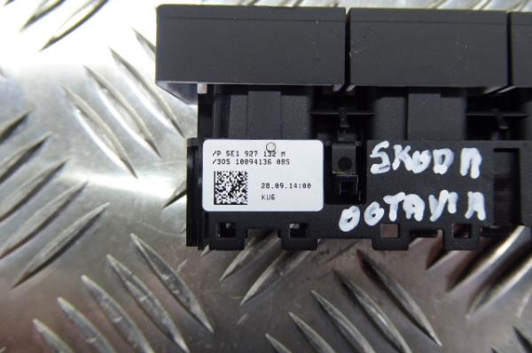 Botão / interruptor electromecânico / relé SKODA Octavia III Hatchback (5E3) Imagem-4