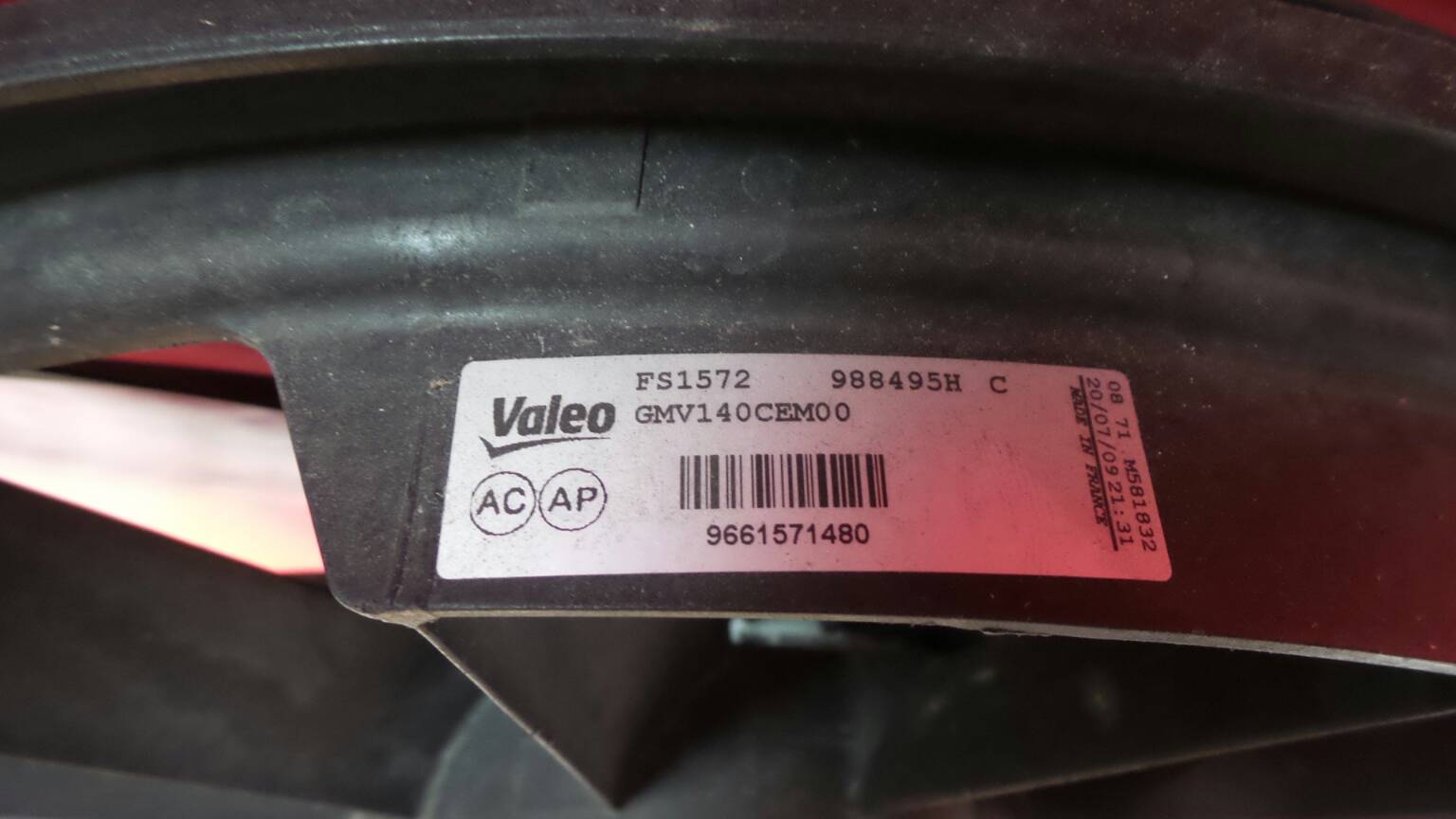 Elektrolüfter   PEUGEOT 3008 I (0U_) Imagem-2