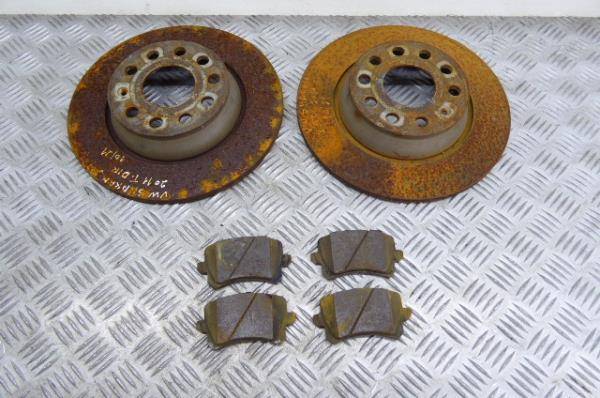 Right front brake disc VOLKSWAGEN Sharan (7N)