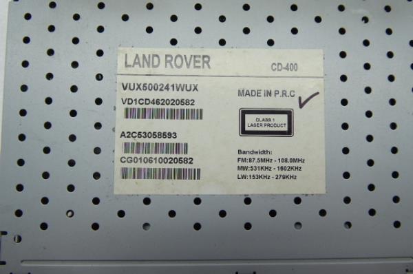 Autoradio LAND ROVER Discovery III (L319) Imagem-7