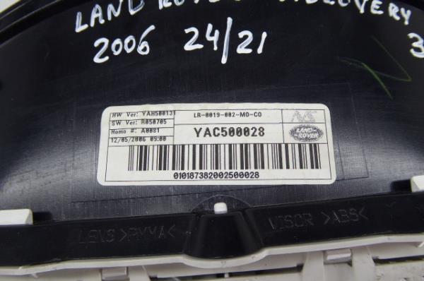 Instrumentenkombination  LAND ROVER Discovery III (L319) Imagem-6
