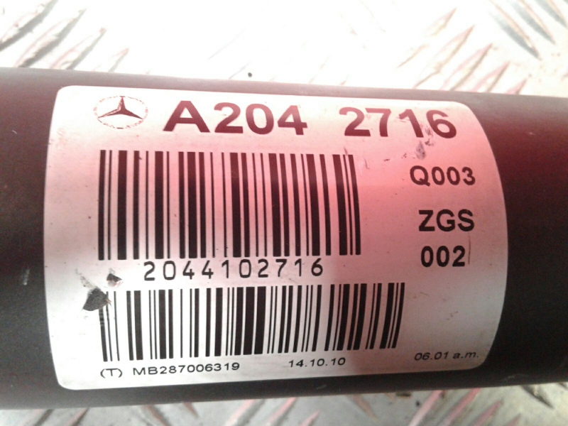 Transmission centrale MERCEDES-BENZ Classe C (W204) Imagem-4