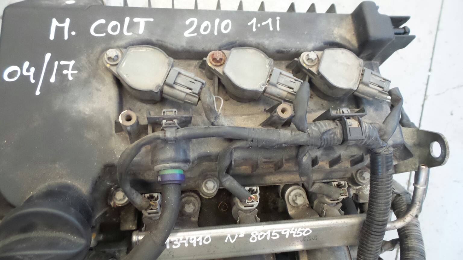 Moteur complet MITSUBISHI Colt VI (Z3_A, Z2_A)
