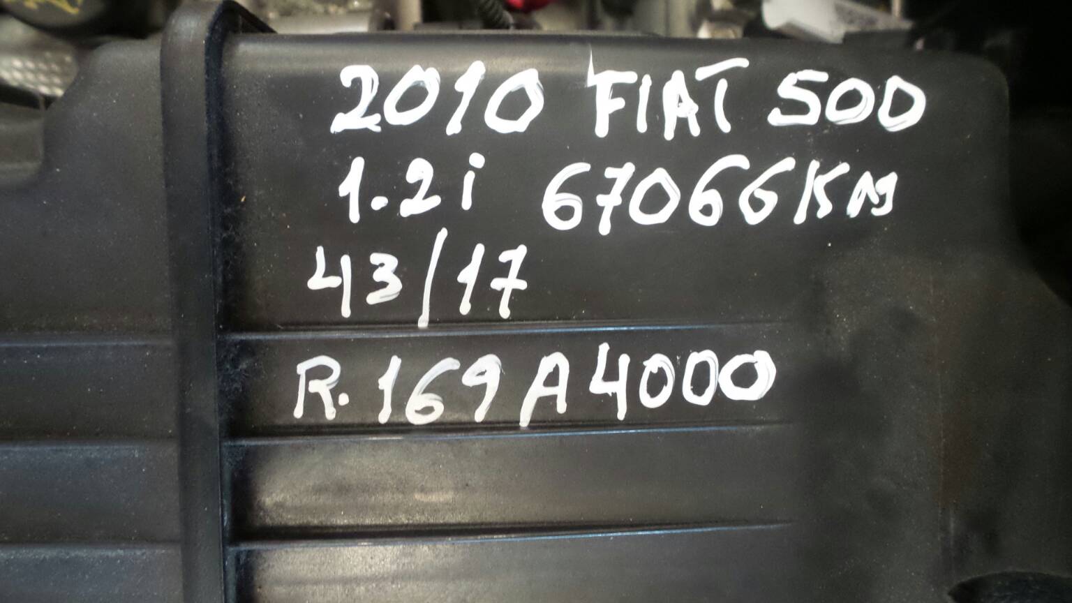 Motor completo FIAT 500 (312_) Imagem-0