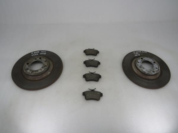 Disque de frein avant Droite PEUGEOT 3008 I (0U_)