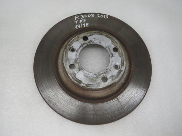Bremsscheibe vorne rechts PEUGEOT 3008 I (0U_) Imagem-3