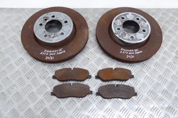 Disco de freno delantero derecho LAND ROVER Discovery III (L319)