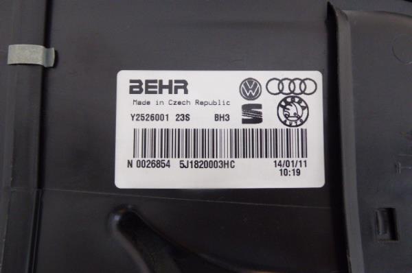 Chauffage / sofagem completa SKODA Fabia II Hatchback (542, 5J) Imagem-6