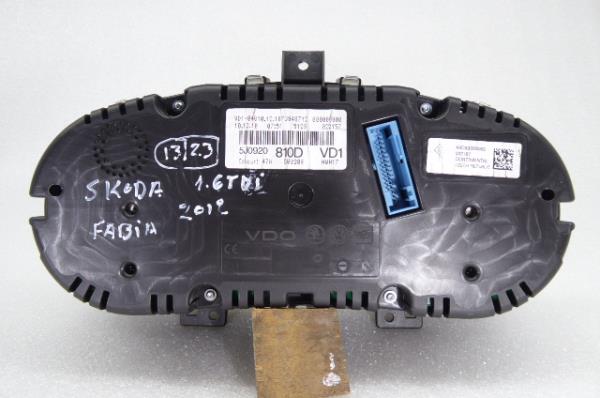 Quadrante / painel de instrumentos SKODA Fabia II Hatchback (542, 5J) Imagem-4