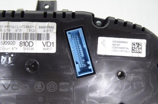 Quadrante / painel de instrumentos SKODA Fabia II Hatchback (542, 5J) Imagem-5